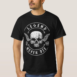 Camiseta Lenda Nunca Morre 1985