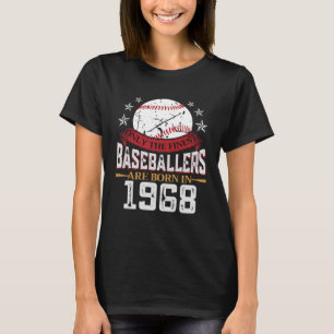 Camiseta Lenda Vintage Baseball Desde 1968 55 Anos Baseba
