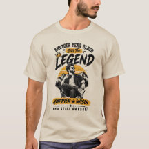 Camiseta Lendária de Aniversário Masculina – Mais