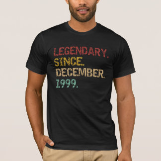 Camiseta Lendário desde dezembro de 1999