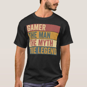 Camiseta Lendário jogador engraçado de videogame