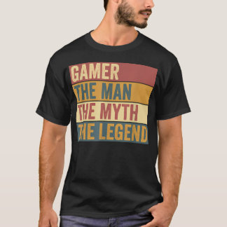 Camiseta Lendário jogador engraçado de videogame