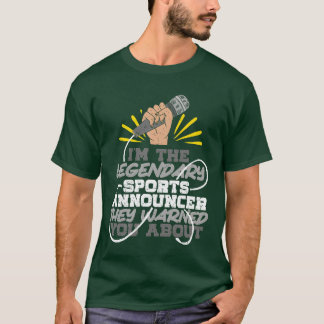 Camiseta Lendários amigos comentaristas de esportes