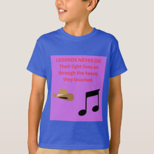 CAMISETA LENDÁRIOS NUNCA MORREM