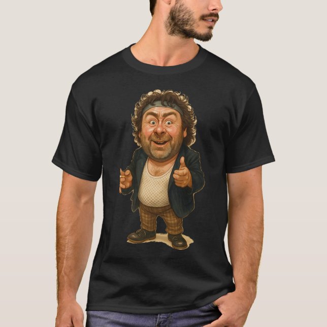 Camiseta Lendas da Comédia: Rab C Nesbitt (Frente)