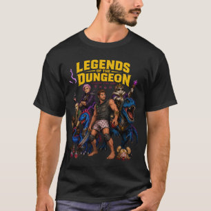 Camiseta Lendas da Masmorra   Aventura Épica de Fantasia Co