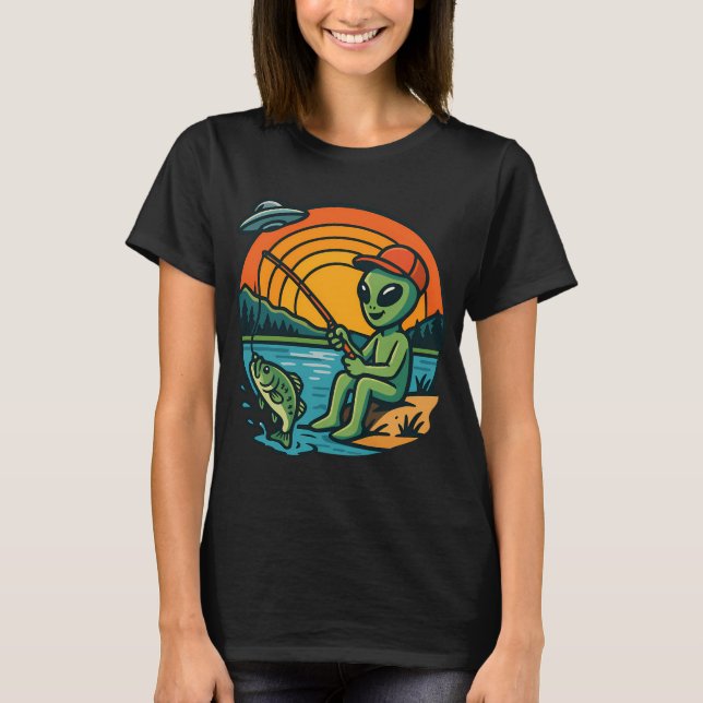 Camiseta Lendas da pesca - Carretel (Frente)
