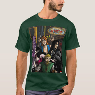 Camiseta Lendas da t-shirt verde clássica Aukera