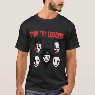Camiseta Lendas de Máscaras de Filmes de Terror