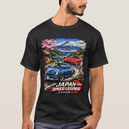 Camiseta Lendas de Velocidade do Japão JDM Fairlady vs Supr