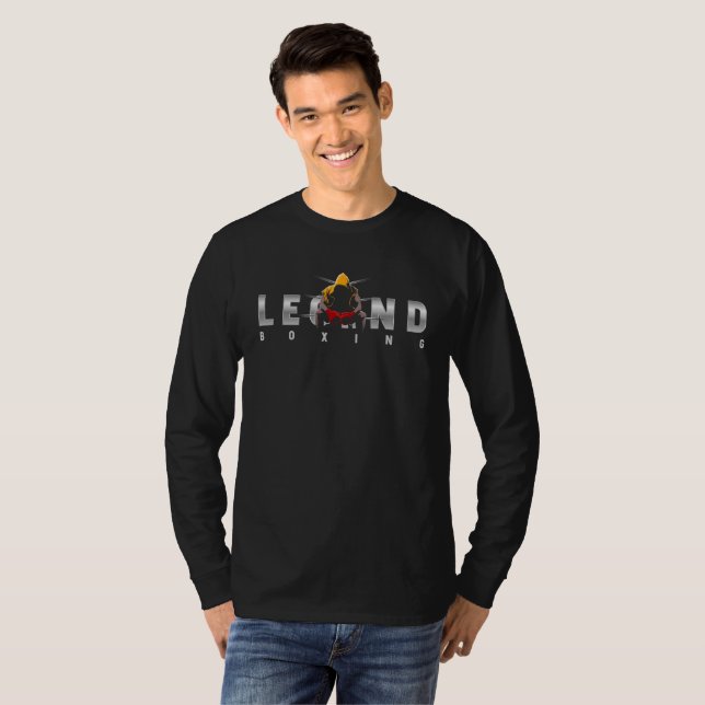 Camiseta Lendas do Boxe | Manga Longa (Frente Completa)