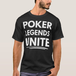 Camiseta Lendas do Poker Unem-se