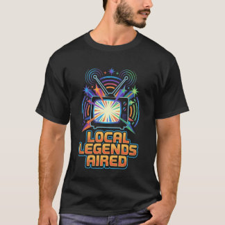 Camiseta Lendas Locais Exibidas - Arquivista de Acesso Públ