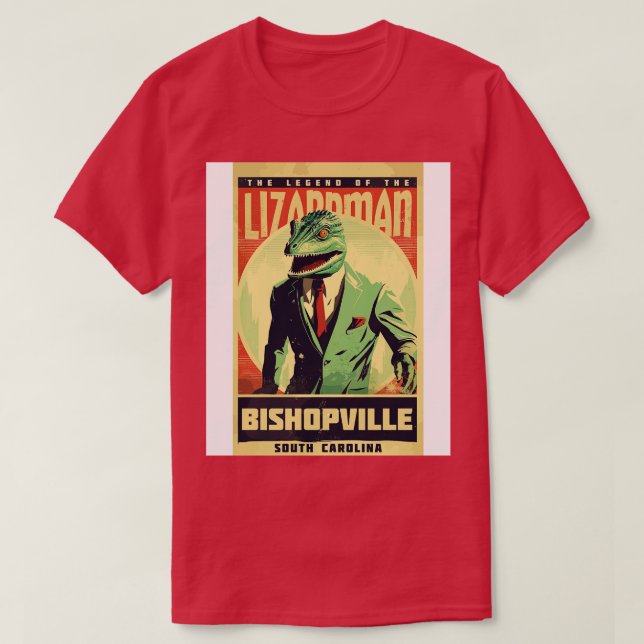 Camiseta Lendas Urbanas Teoria do Homem Lizard (Frente do Design)