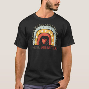 Camiseta Lendo O Professor De Intervenção Arco-Íris De Volt