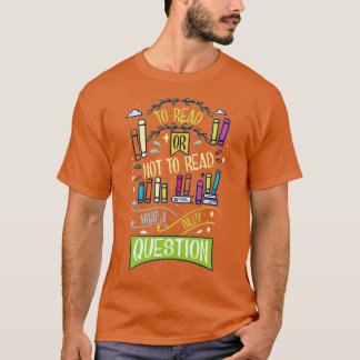 Camiseta Lendo professor para ler ou não ler