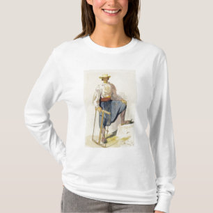 Camiseta Lenhador grego, o 13 de junho de 1856 (caneta,