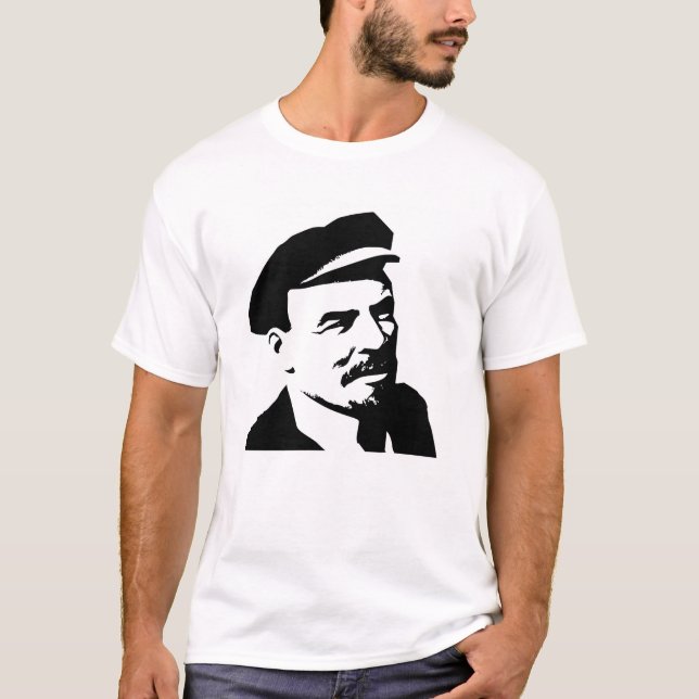 Camiseta Lenin, URSS, CCCP, União Soviética, Comunismo (Frente)