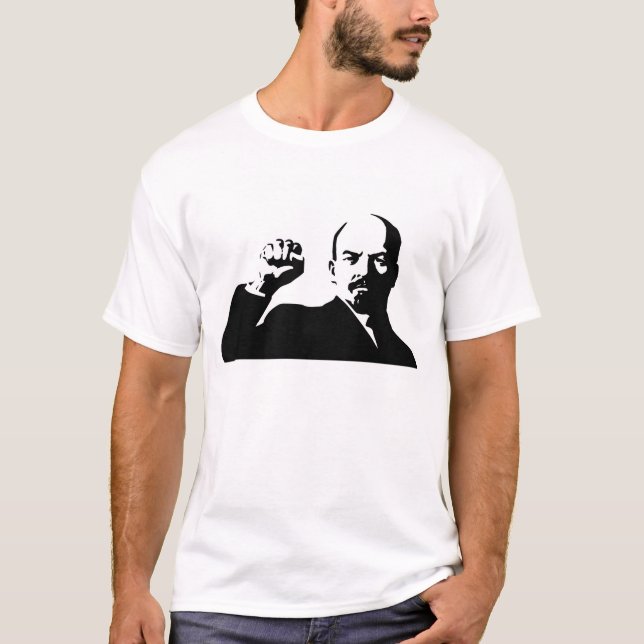 Camiseta Lenin, URSS, CCCP, União Soviética, Comunismo (Frente)