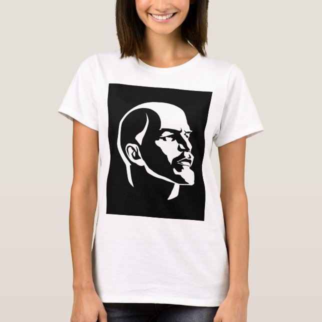 Camiseta Lenin, URSS, CCCP, União Soviética, Comunismo (Frente)