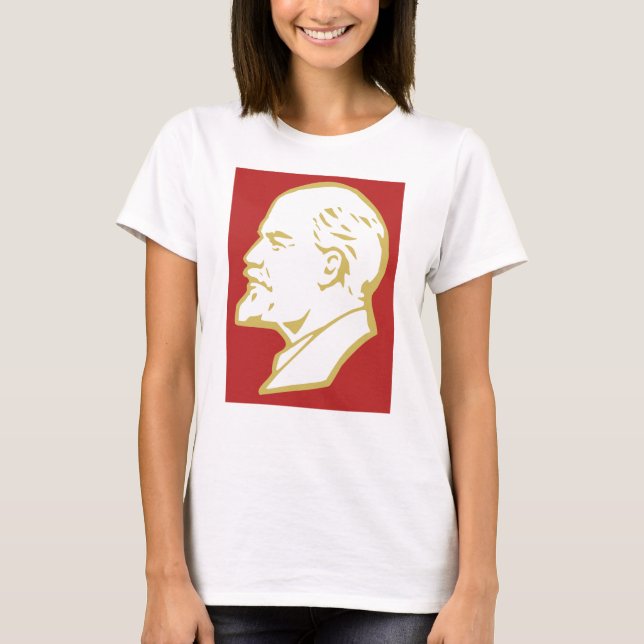 Camiseta Lenin, USSR, CCCP, Soviet Union, Communism (Frente)