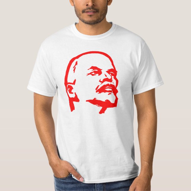 Camiseta Lenin vermelho (Frente)