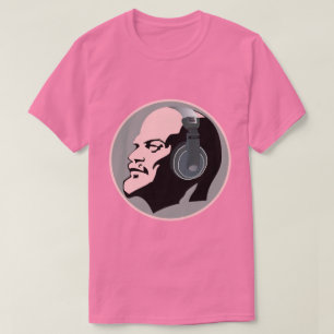 Camiseta LENINA DE TINTA URBANA pop COM FONES DE OUVIDO DJ