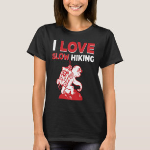 Camiseta Lenta Caminhada Lenta Animais Preguiçosos Povoados