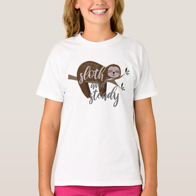 Camiseta Lenta e estável (Frente)
