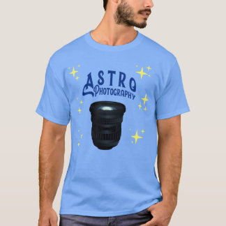Camiseta Lente da câmara de astrofotografia