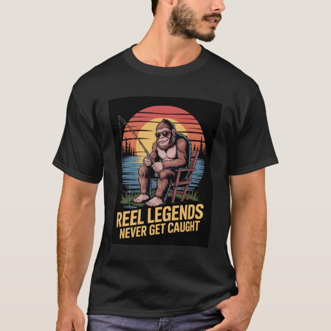 Camiseta Lentes de rolo nunca são capturadas como T-Shirt (Frente)