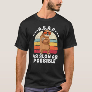 Camiseta Lentidão legal O Mais Lenta Possível Da Imagem Ret