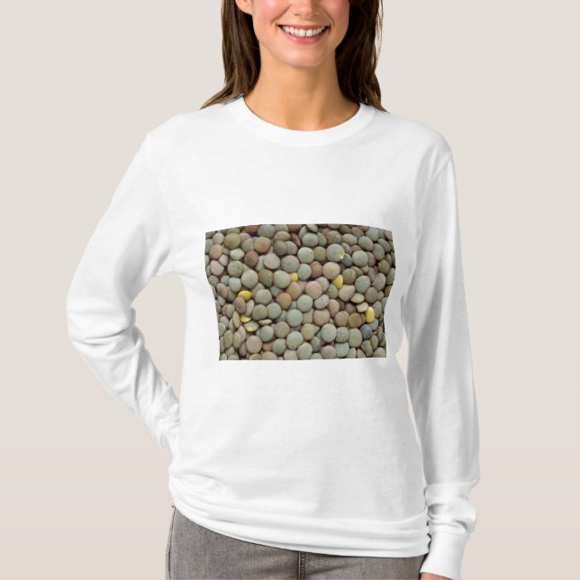Camiseta Lentilhas saborosos (Frente)