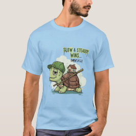 Camiseta Lento e Constante Vence… Eventualmente