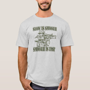 CAMISETA LENTO É LISO LISO É ENGRENAGEM RÁPIDA DO ATIRAD