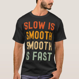 Camiseta lento é suave e rápido