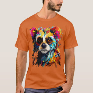 Camiseta Lento Loris Rainbow