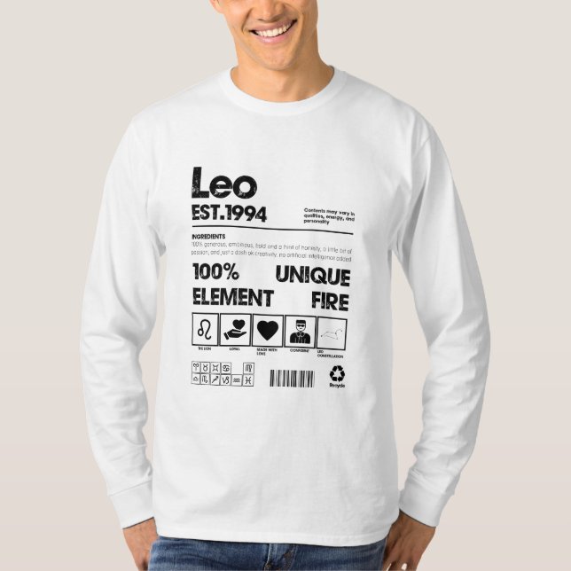 Camiseta Leo 1994 (Frente)