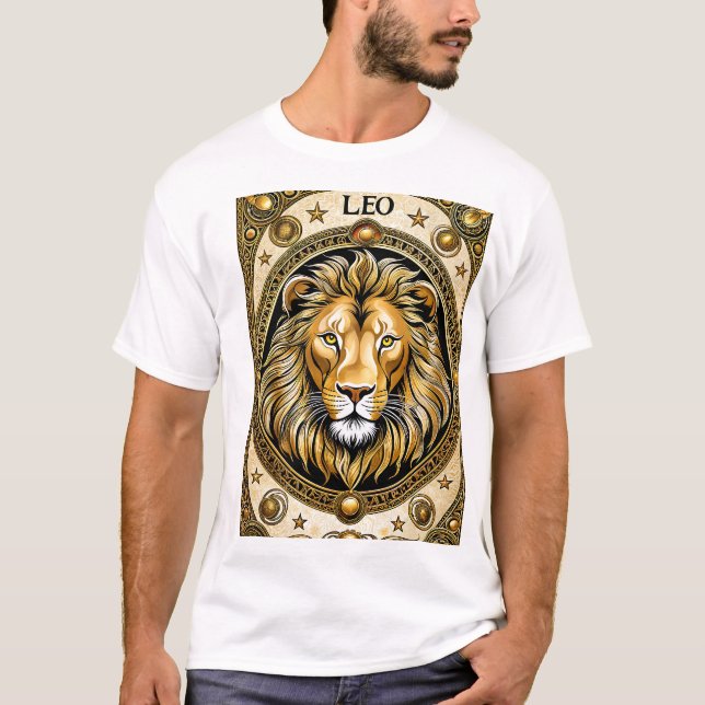 Camiseta Leo Astrology Zodiak (Frente)