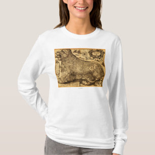 Camiseta Leo Belgicus dos Países Baixos e da Bélgica