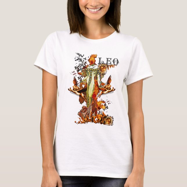 Camiseta Leo (do 23 de julho ao 22 de agosto) (Frente)