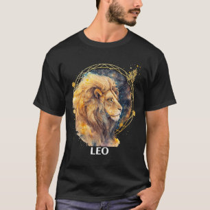 Camiseta Leo Lion Astrologic Fire - Sinal de Zodiac Sol Ort