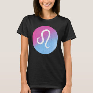 Camiseta Leo Lion Astronomy Astrology Horoscope Zodiac Wome