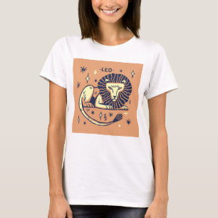 Camiseta Leo Lion Horoscope T Shirt