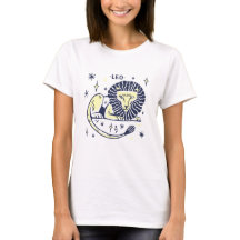 Leo Lion Horoscope T Shirt
