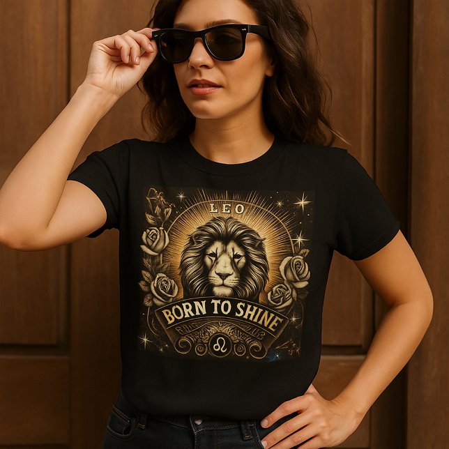 Camiseta Leo "Nascer to Shine" T-Shirt (Criador carregado)