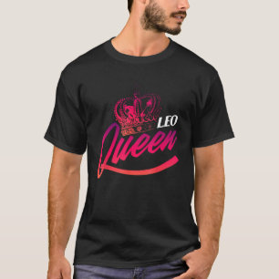 Camiseta Leo Queen Astrology Constelle Sinal de Nascimento