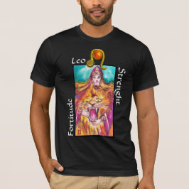 CAMISETA LEO,SINAL DE ANIVERSÁRIO DA ASTROLOGIA ZODIÁRIA DE