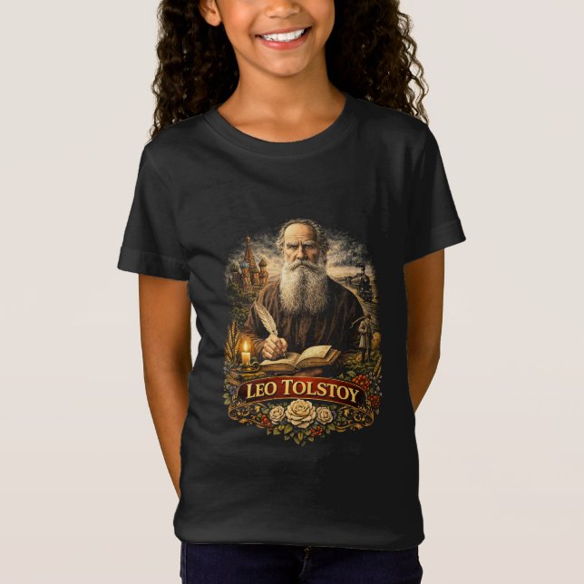 Camiseta Léo Tolstói (Frente)