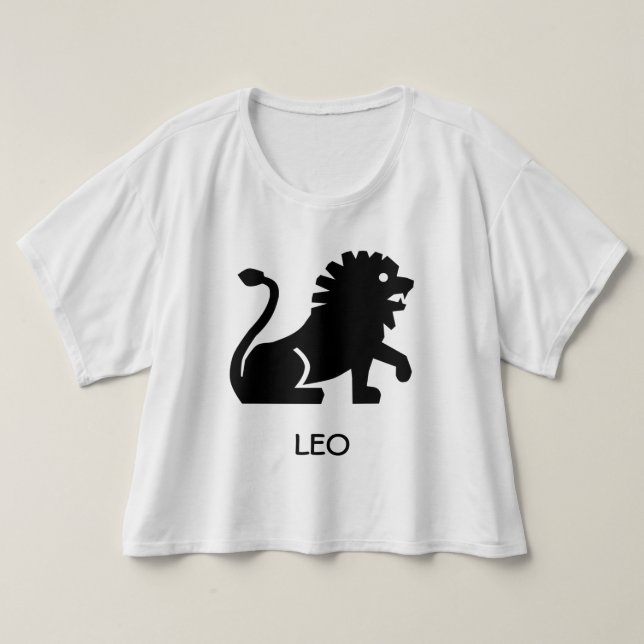 Camiseta Leo Zodiac (Frente do Design)